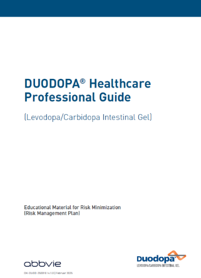 Billede af DUODOPA Healthcare Professional Guide